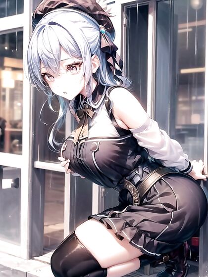 Buzzcut Babe Shows Off Her Perfect Ass in Seductive Hentai Action