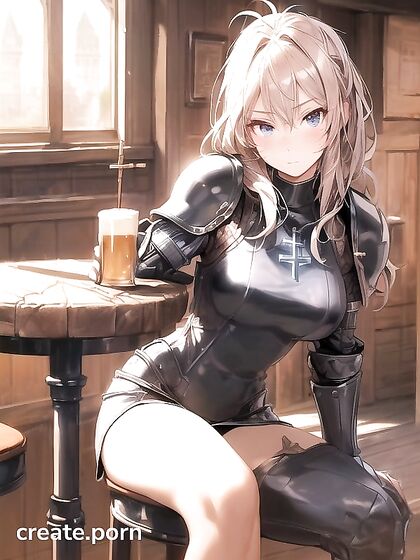 Armored Beauty in Medieval Fantasy SFW Hentai Pleasure