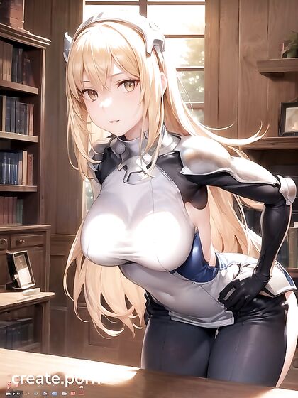 Hentai Ai Porn: Sultry Front View with Hands on Hips