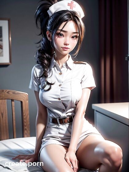 Arms Raised High in Ecstatic 3D hentai AI Orgasms