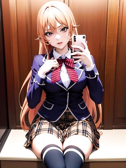 Nakiri Erina from Shokugeki no Soma Lifts Her Shirt for Seductive Hentai Fun