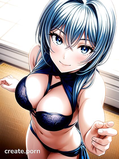 Light Brown-Skinned Beauty in Cotton Shorts Enjoying Intense Hentai Pleasure