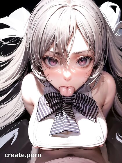 Off-Shoulder Seduction: 18+ Blowjob Fantasies in Hentai Style AI Porn