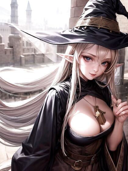 Mistress with Pointy Elf Ears Dominates in Seductive Hentai Scenes