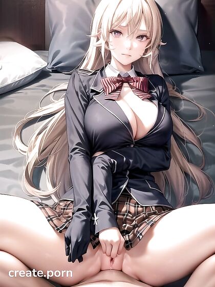 Ultra-Detailed Missionary Sex with Intense Eye Contact in Anime Style