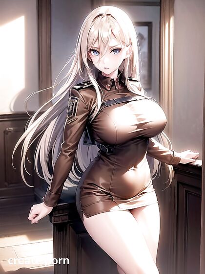 Ultra-Detailed Front View of Pale-Skinned Beauty inSTEAMING Hentai Action
