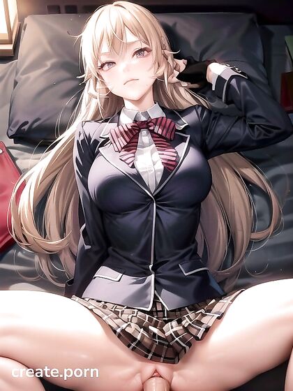 Detailed View: missionary position hentai with intense eye contact