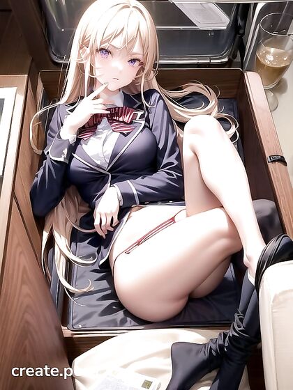 Ultra-Detailed Bikini Clad Girl 18+ Stares Seductively at You in Hentai AIPorn