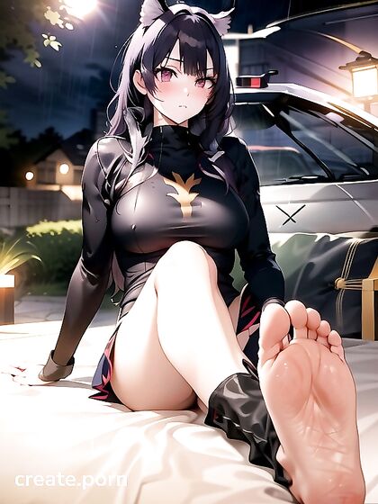 Massive-Ass Action Under the Moonlight in Hentai AI Porn