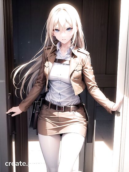 Historia from Attack on Titan inUltra-Detailed hentaiAI Action