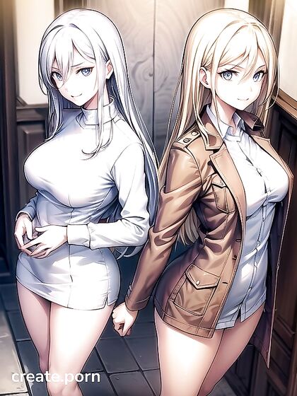 Pale-Skinned Beauty Leans Forward for Intense Long-Length Hentai Pleasure