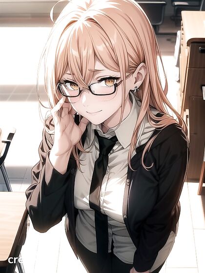 Messy-Haired Secretary Gets Wild in Office hentai Action