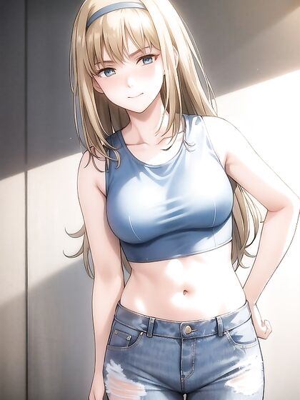 Mischievous 18-Year-Old Smiles and Blushes in Seductive Hentai Scenes