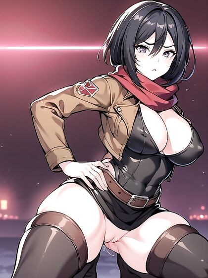 Horny Hentai Waifus Showing Off Their Waist Shots Without Panties