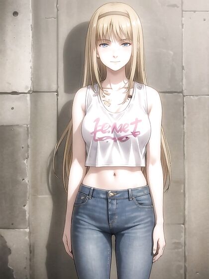 Ymir Fritz from Attack on Titan Seduces in a Sexy Crop Top Hentai Scene
