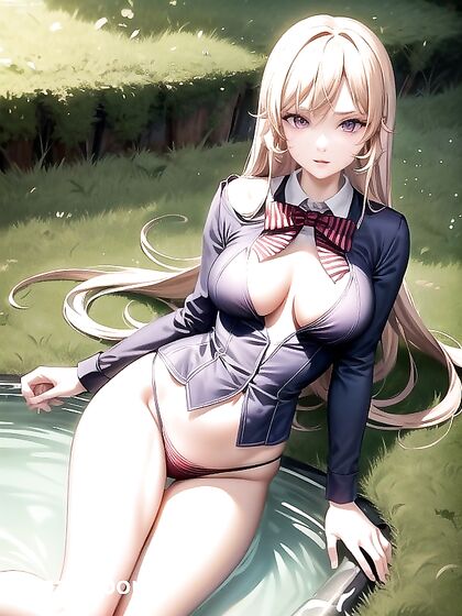 Nakiri Erina from Shokugeki no Soma Enjoying Intense Hentai Pleasure by the Lake