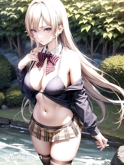 Nakiri Erina from Shokugeki no Soma Teasing with Large Breasts in Bra Hentai