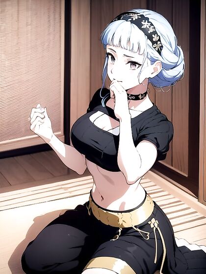 18-Year-Old Gym Enthusiast in Sport Bra Exploring Horny Hentai Adventures