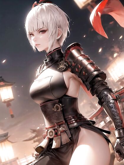 Samurai Dances Seductively in Mesmerizing Solo Hentai Performance