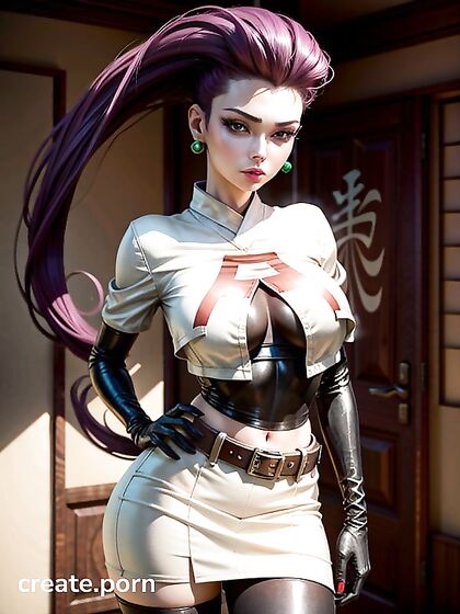 Jessie from Pokémon Wears Seductive Kimono in Hot Hentai Scenes