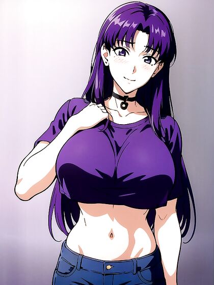 Choker and Underboob Delights in Casual Hentai Moments