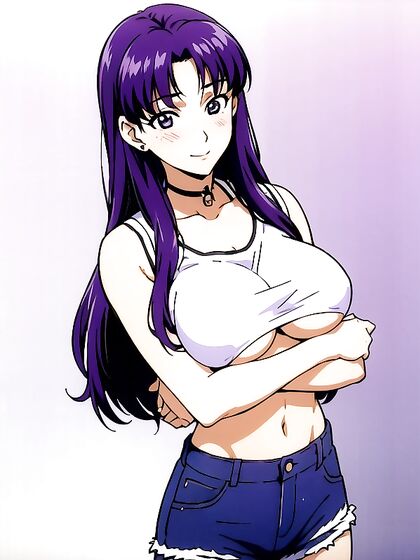 Mischievous Smiles and Underboob Temptation in Detailed Hentai Scenes