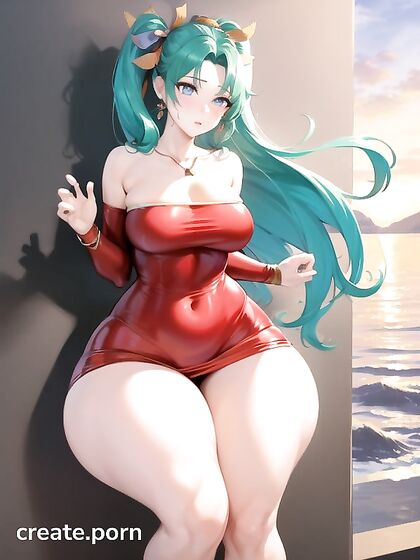 Sunny and Tina from Final Fantasy Seduce with Massive Breasts in hentai Ai Action
