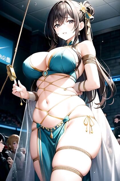 Perfect anatomy focus: ass and pussy from behind in hentai pornos