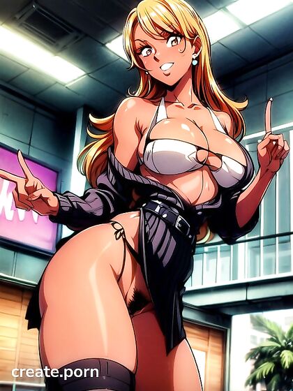 Seductive Brown-Eyed Girl 18+ in Loose Sweater Enjoys Intense Hentai Pleasure
