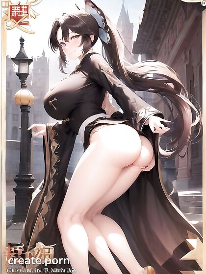 Gigantic-Assed Beauty with Enormous Tits in Hyper-Detailed Hentai Action