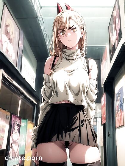 Short-Skirted Girl 18+ Shows Off Her Peace Sign and Black Pubes in Horny Hentai Action