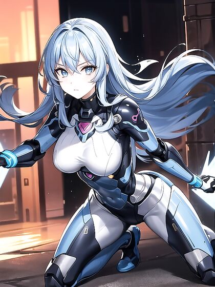 Mechanical Beauty Spreads Her Legs in the Garage forSTEAMY Hentai Action