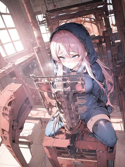 Pleasure Training: Intricate Machine Takes Control of Her Limbs for Ultimate Hentai Ecstasy