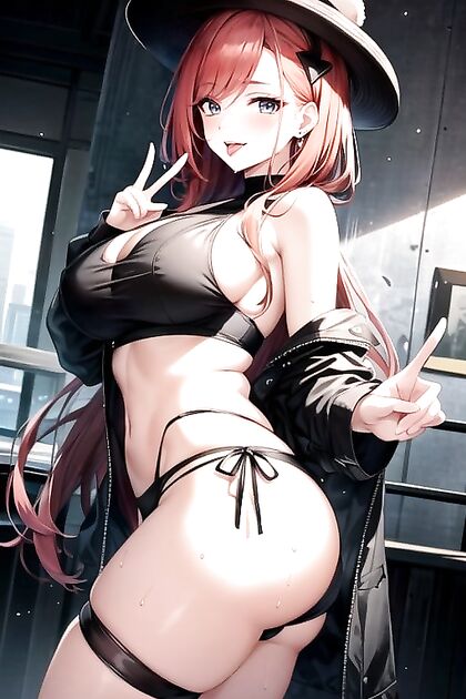 Massive-Ass beauty with yellow eyes devoured by tentacles in steamy hentai action