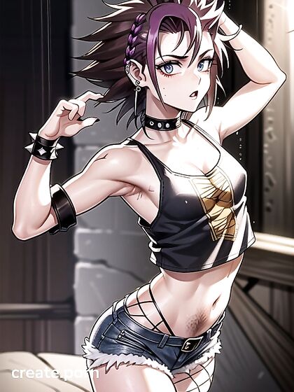 Fingerless Gloves and Hairy Sensations: A Steamy Hentai Adventure