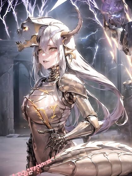 Mechanical Workshop Fantasy: Metal Skeleton Seduction in Hentai ACTION