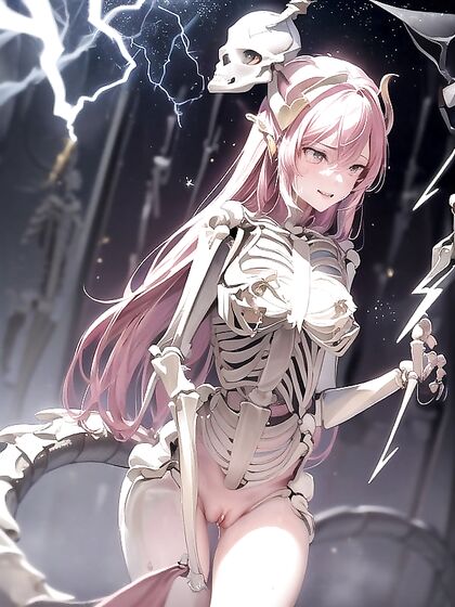Dragon Skeleton Helmet and Armor Erotic hentai Adventures