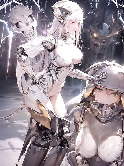 Cyber Dragon in Gothic hentai for Intense AI Erotic Adventures