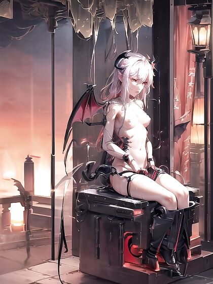 Pleasure-Trained by Giant Machines in Mind-Controlled Hentai Ecstasy