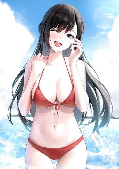 Holy shitlords! Red-hot babe in scorching XXX henti pics!