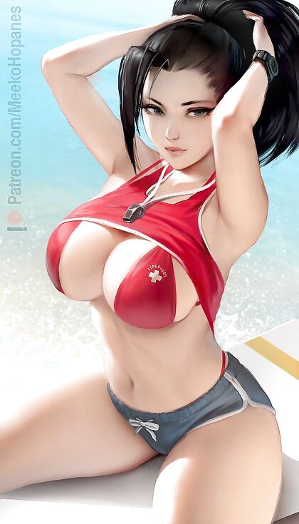 Horny AF LIfeguaRd MoMos XXX HEntAI Pic