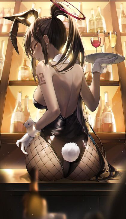 Horny Waittress Gagging for Some Hot Cock - XXX HENTAI PIC!