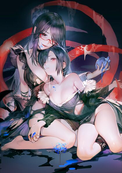 Hentaified Rizu x Toko Porn Pic Goes XXX-Treme!