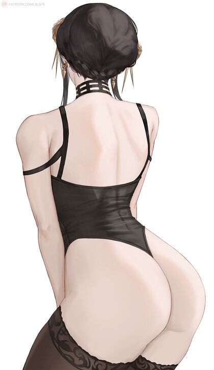 Hella Hot Hentaified Black Lace Panty Showdown