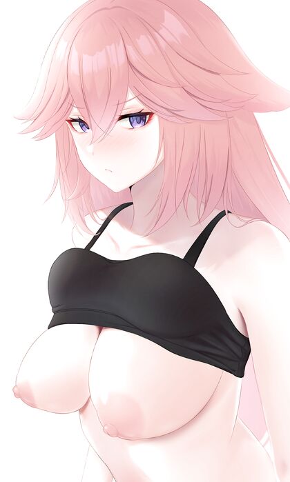 Holy Titty Fuck! YAE-MILF Shows Off Her JUGGS in HENTAI PIC!