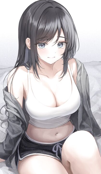 Busty Babe Sittin’ on Her Ass Like She Don‘cha Give AF – Hentaicollage of XXX Pics