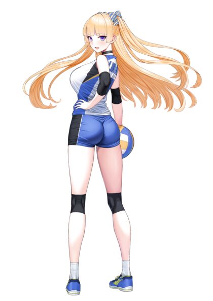 Hella Hot Honeys in Skanky Volleymomma Uniformz Get Their XXX On!