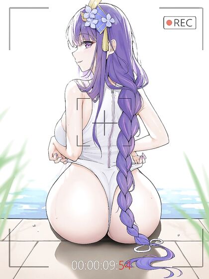 Holy shit!, This Hentai XXX Loves to Show Off Her Sexy Swimmies in Public!