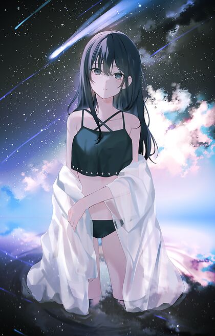 Hentaified Star-gazing Sesh Gone Wild - XXX Pics of Galaxy Orgasms