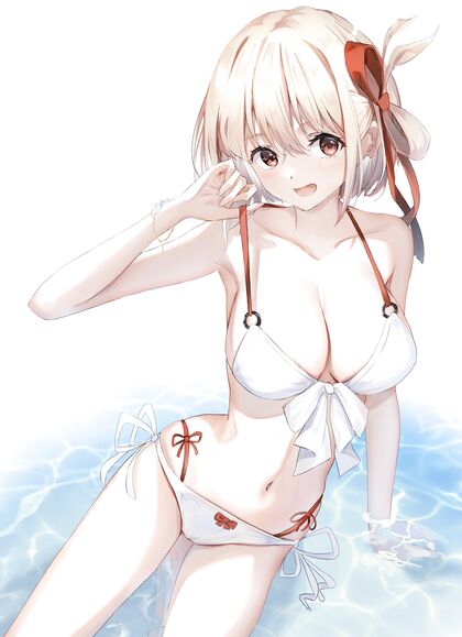 Holy shitlords! Chizatron is rockin’ them hooters n balls deep on da beach wit dat teeny weenie thong. Gimme some of dem XXX pic or gonna send me home empty-handed, bro!